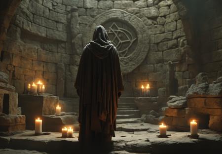 00020-3697613189-A cloaked figure stands in an ancient stone chamber, lit only by the flickering light of candles. The walls are etched with intr.png